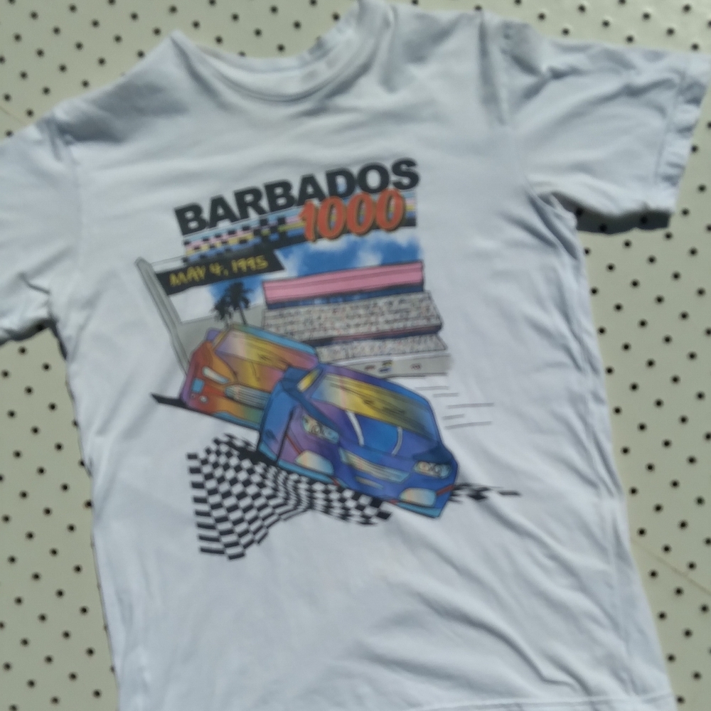Barbados Racing tshirt size small